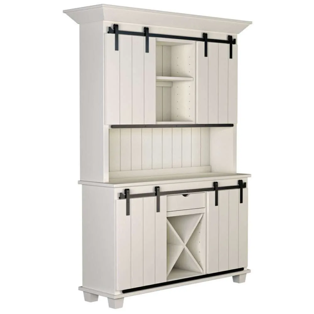 Vanderbilt 2 Door Hutch Sliding Doors