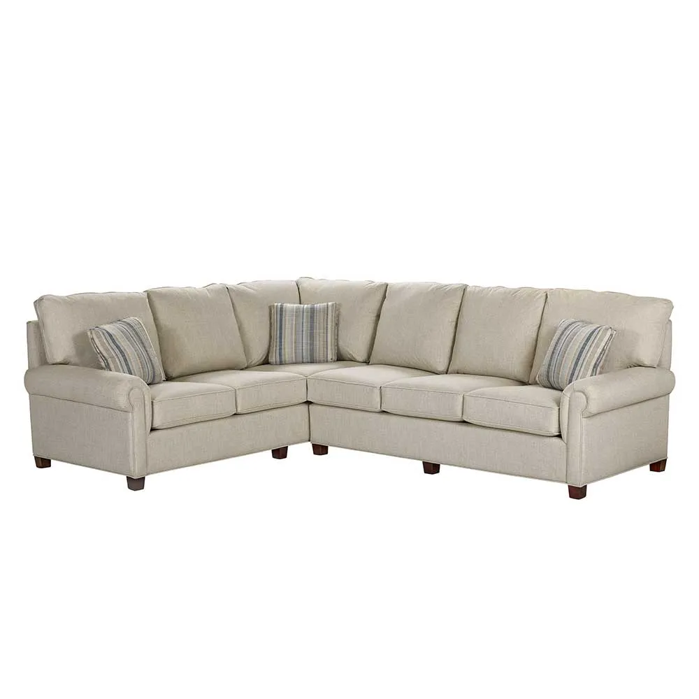 1170 Sectional Sofa Fabric- Cream