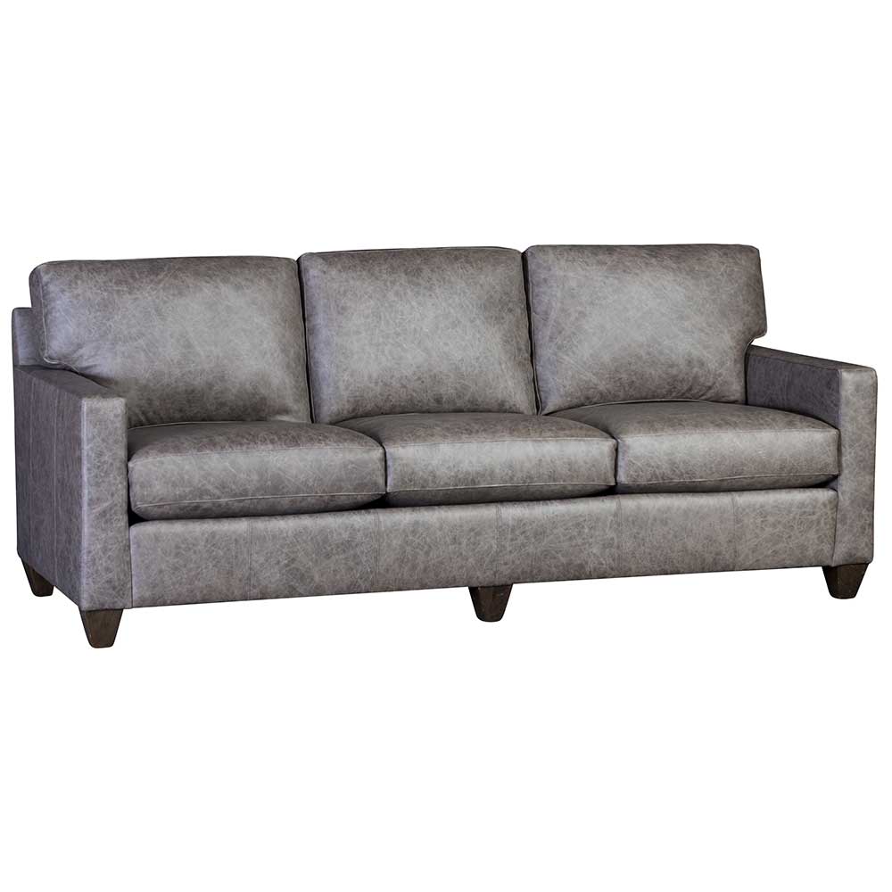 3830 Leather Sofa - Omaha Grey