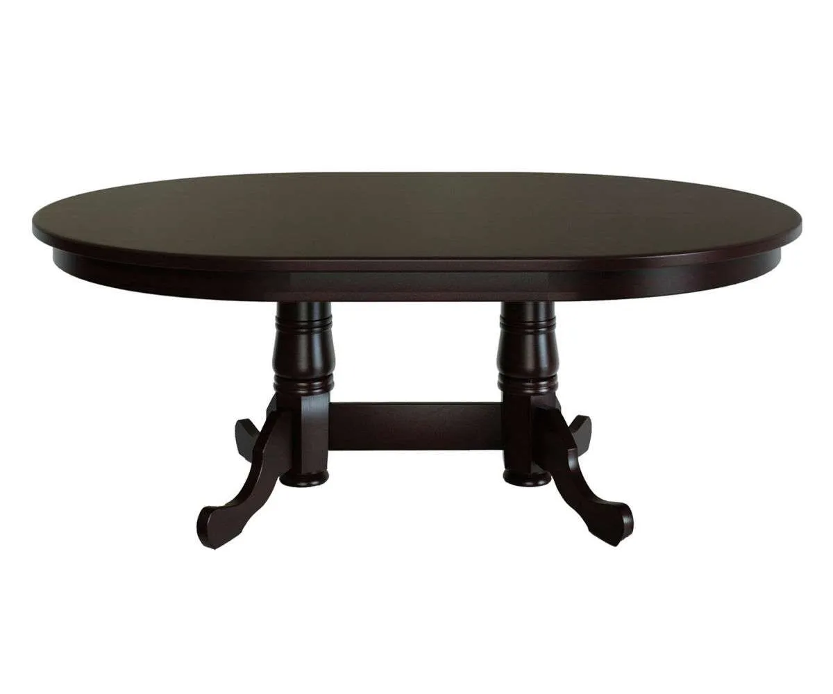 Colonial Double Pedestal Dining Table