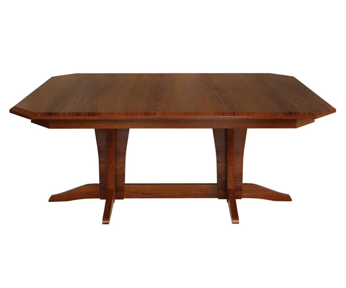 Vintage Double Pedestal Dining Table