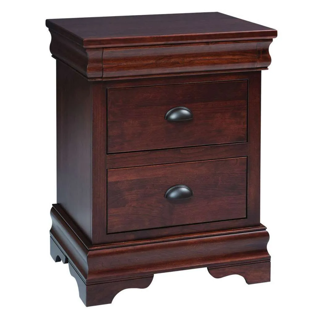 Luxembourg 2 Drawer Nightstand