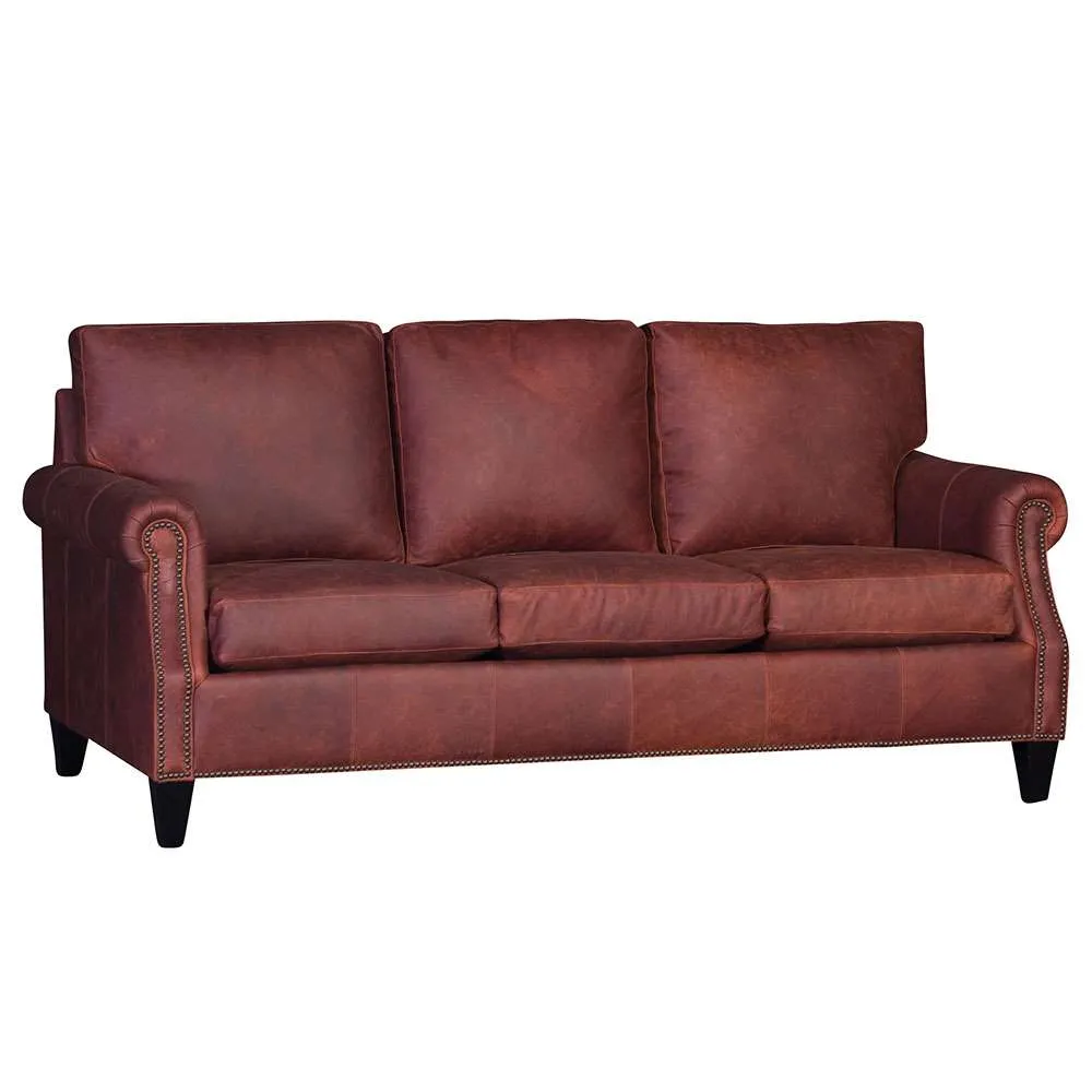 3311L-Sofa-Flea Market Oxblood