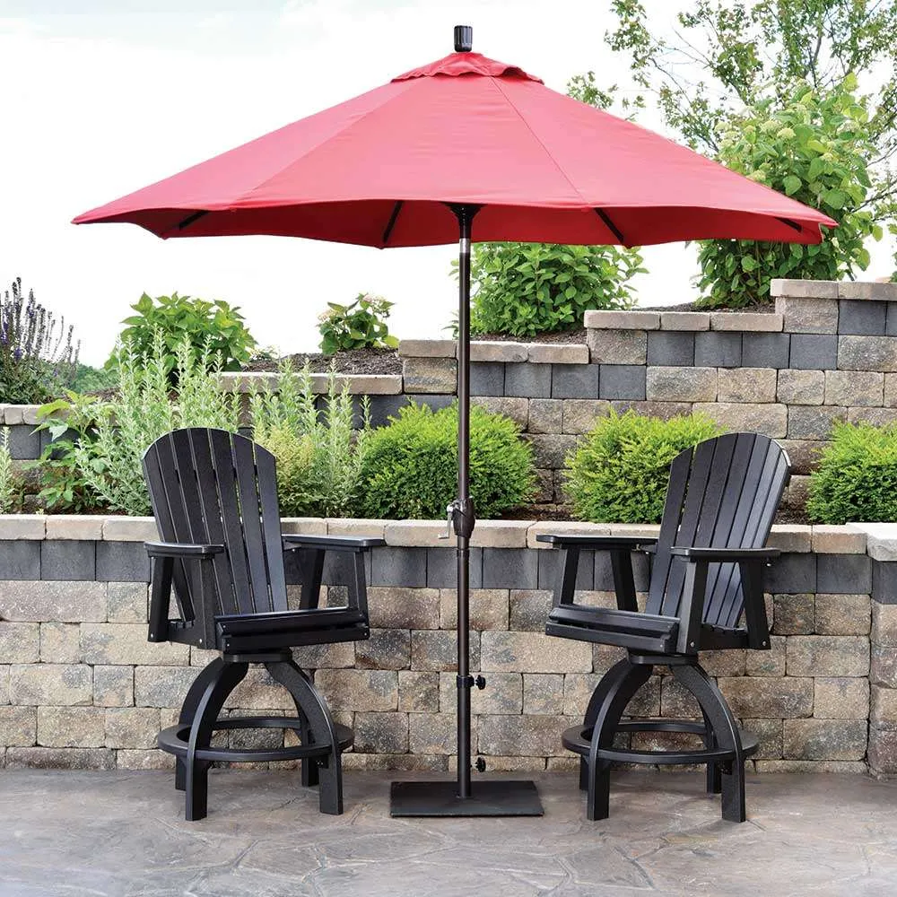 Comfo-Back-Swivel-Bar-Chair---Black