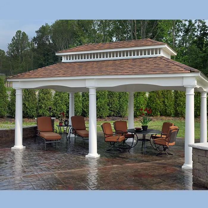 12 x 20 Victoria Pavilion classic roof