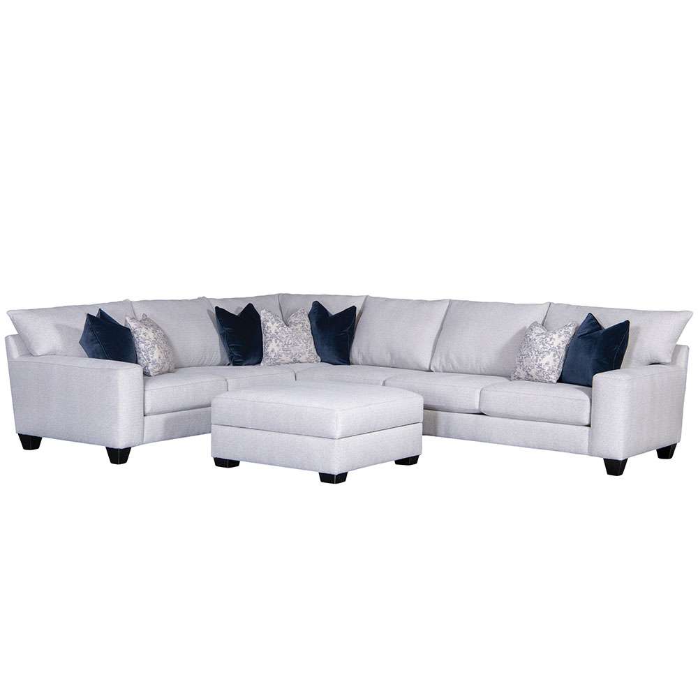 5151F Sectional- Melody Marble