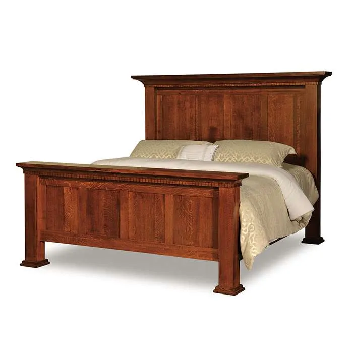 Amish Hardwood Empire Bed