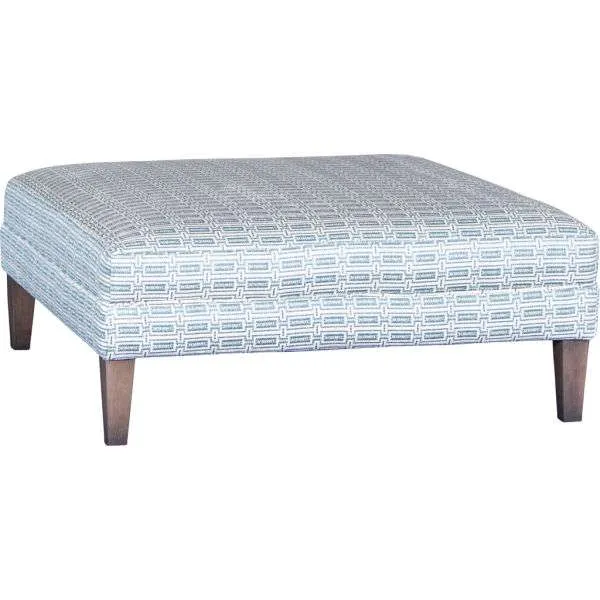 9231F Table Ottoman Follows Azure