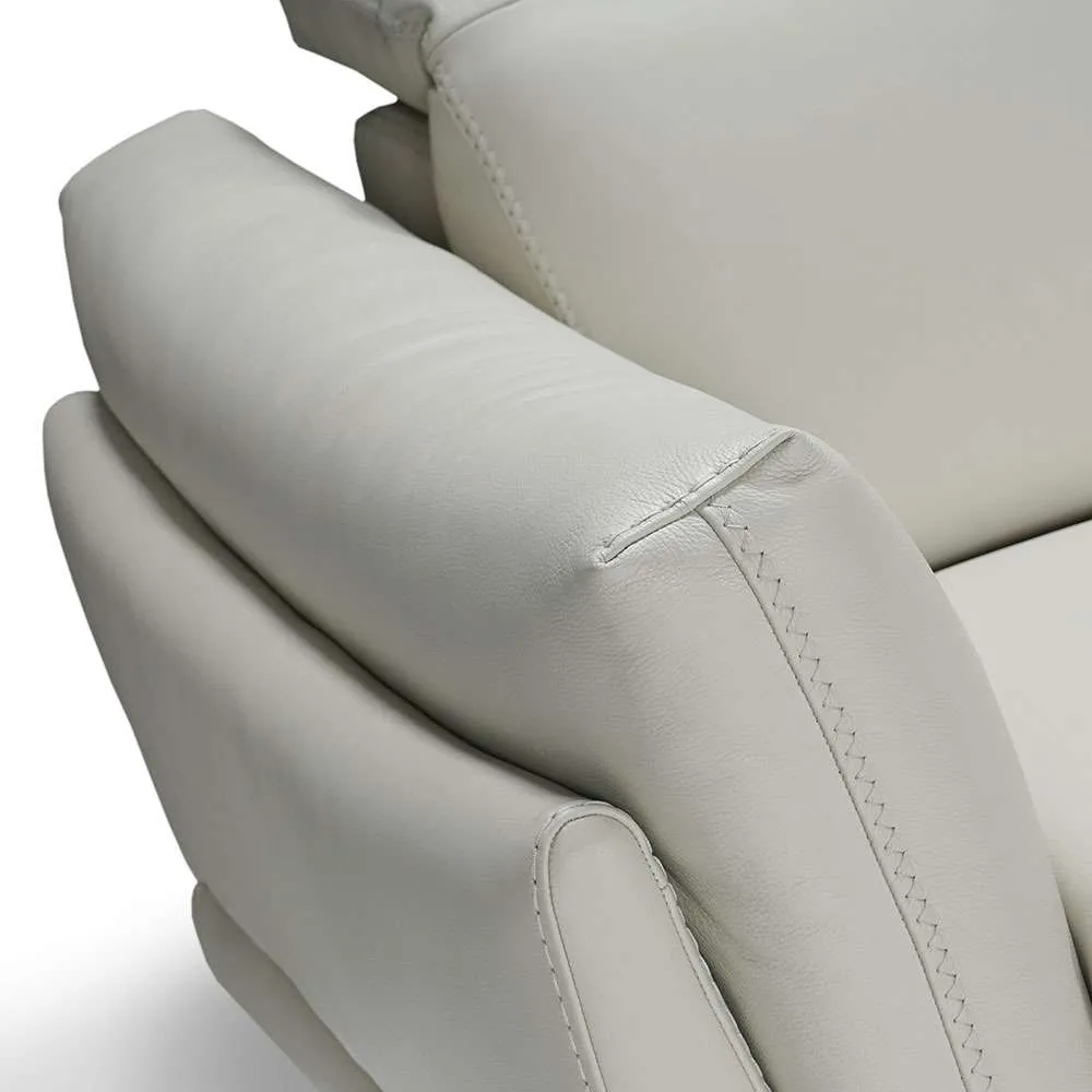 Bellini Italian Leather Casino Sofa