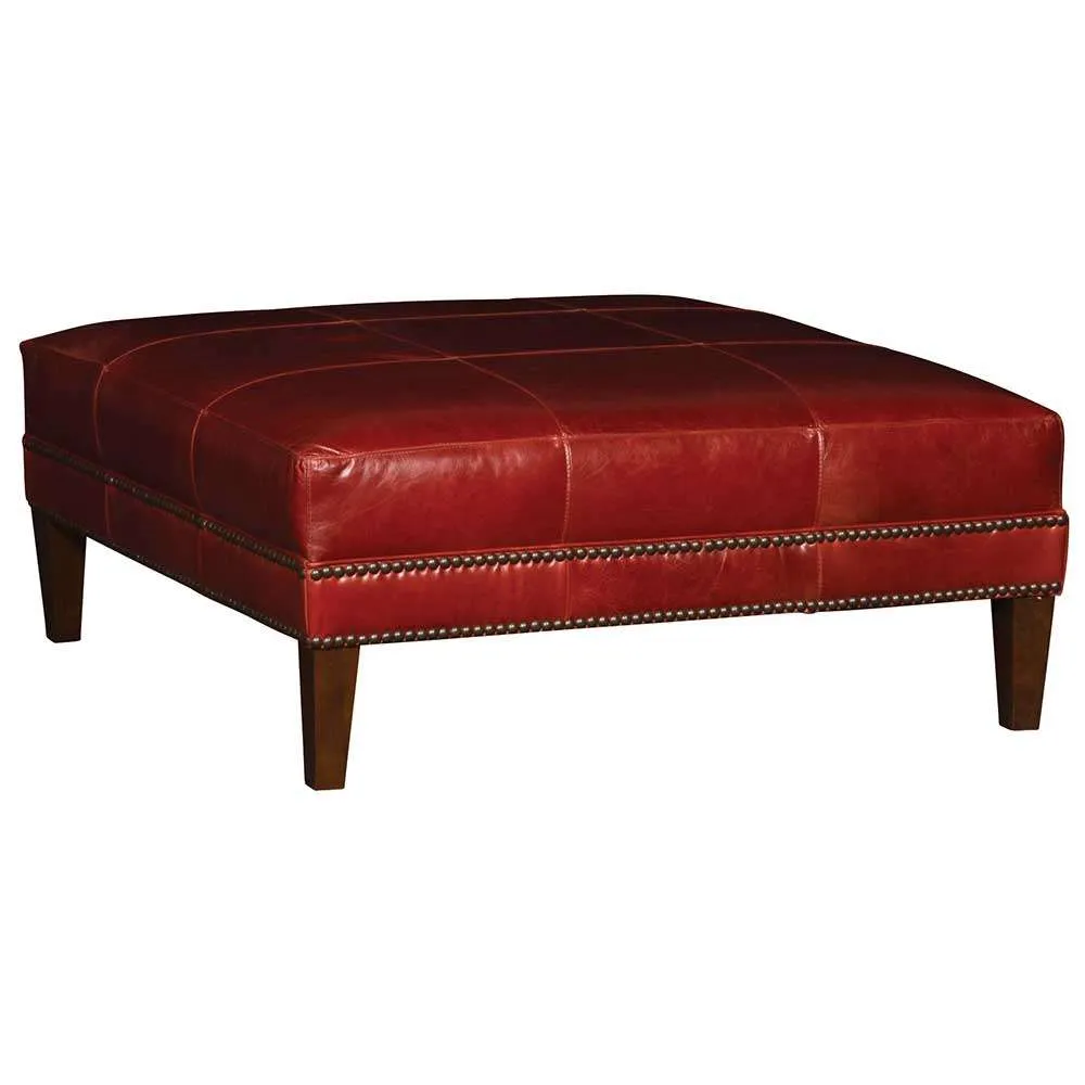9231 Leather Table Ottoman