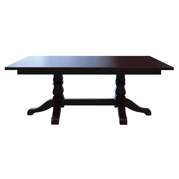 Square Tulip Dining Table Double