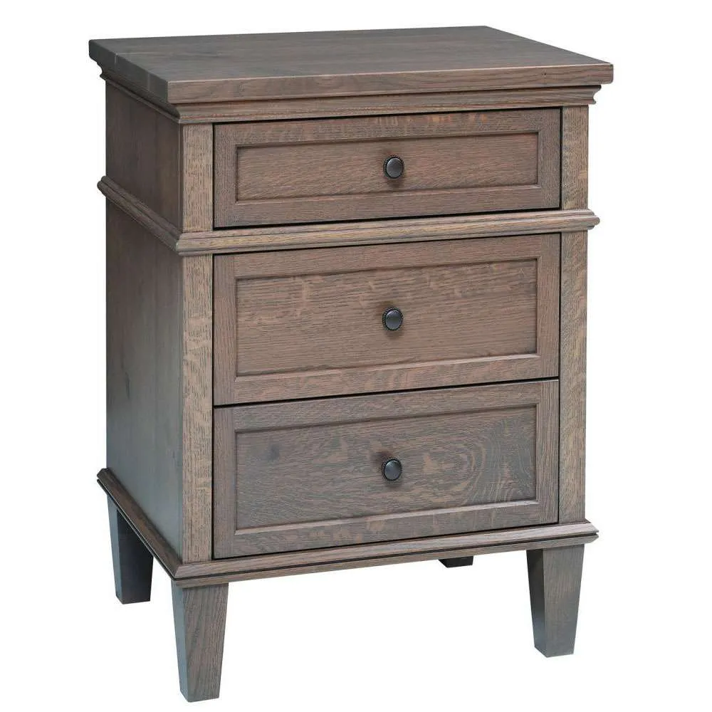 Rockport 3 Drawer Nightstand