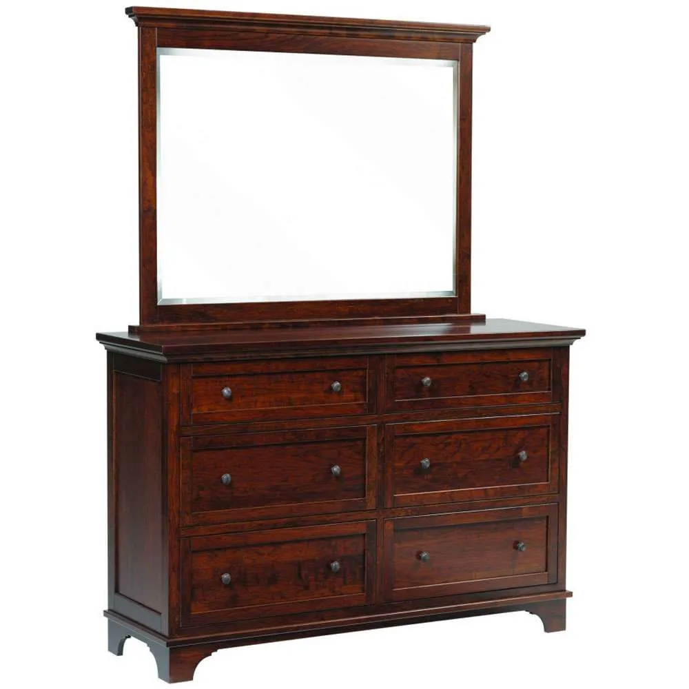 Arlington-6-Drawer-Dresser-w-Beveled-Mirror-TR2203