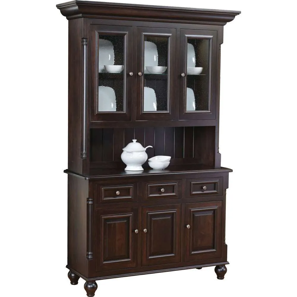 European-3-Door-Hutch