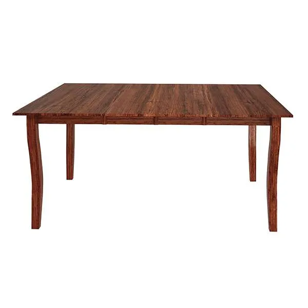 Curved Shaker Dining Table Double