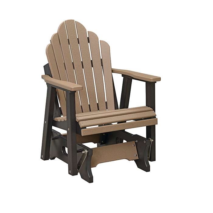 Cozi Back Recycled Poly Outdoor Single Glider