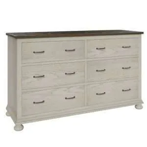 Hickory Grove 6 Drawer Dresser