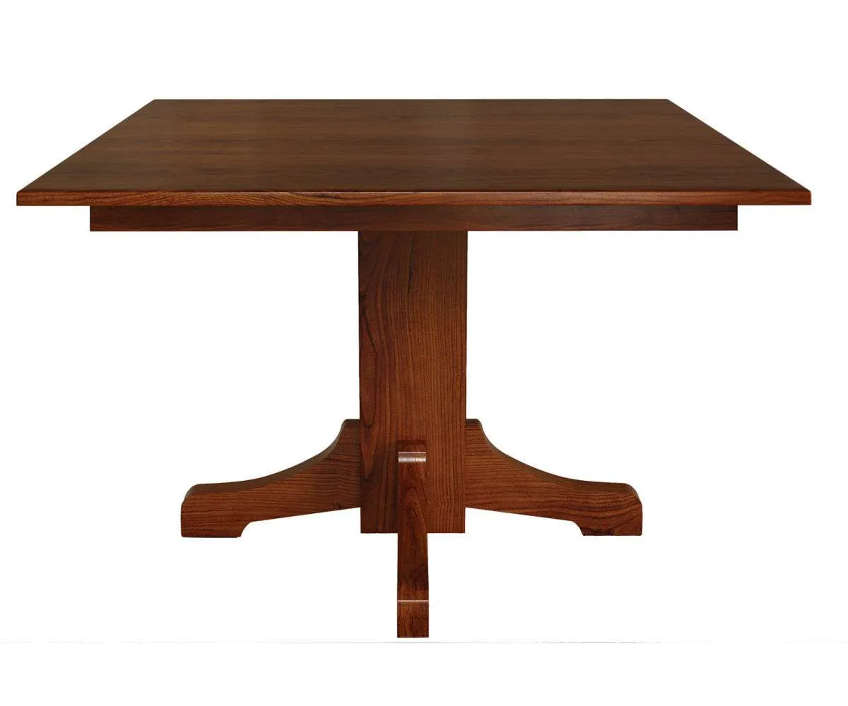 Mission Single Pedestal Dining Table