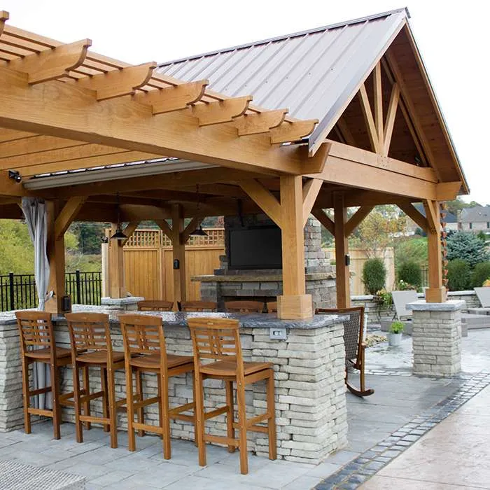 Custom Breckenrigde Pergola
