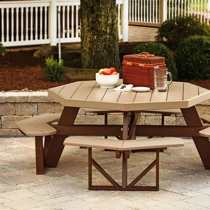 Octagon Picnic Table - Image 3
