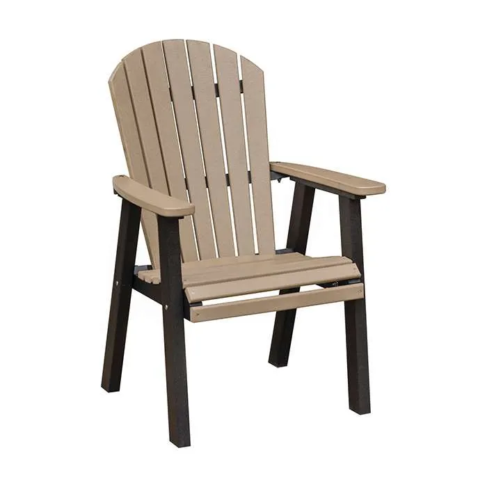 Comfo Back Outdoor Poly Dining Chair