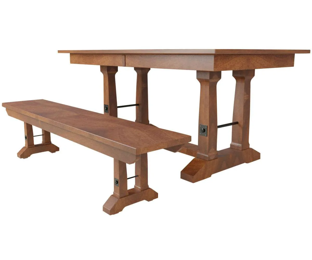 Carla Elizabeth Double Pedestal Dining Table