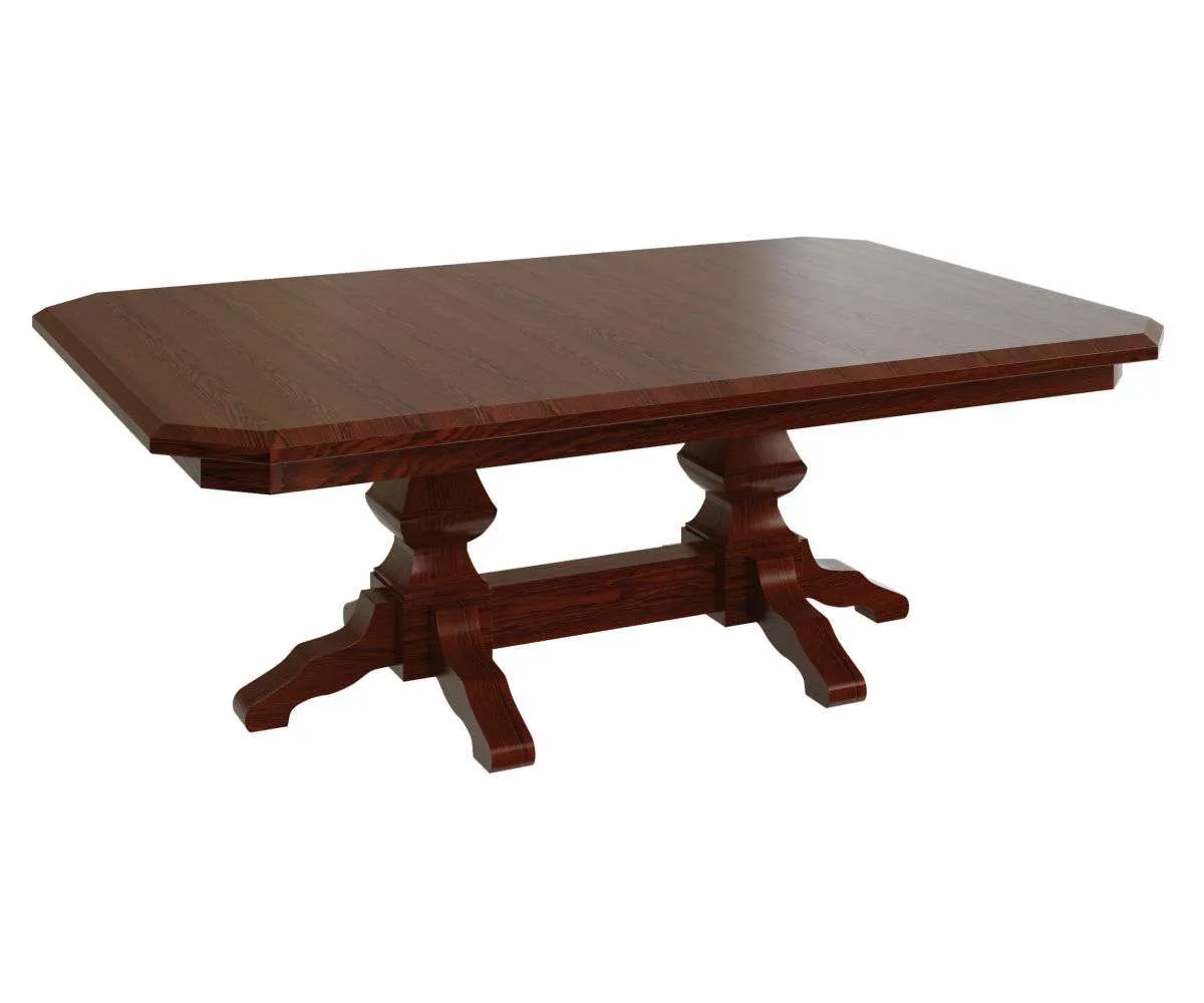 Kingston Double Pedestal Dining Table